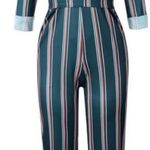 Sit Pretty And Apply Pressure Jumpsuit Green Photo 3