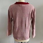Bobbie & Brooks Bobbie Brooks Sport Vintage Pullover Sweater- Red and White- Size Small Photo 4