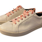 Circus by Sam Edelman Circus Sam Edelman Flamingo Embellished Sneakers Shoes White Pink Lace Up 9.5 Photo 0
