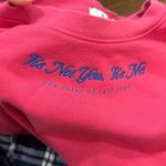 The Mayfair Group It's Not You, It's Me Crewneck in Pink Size L Photo 3