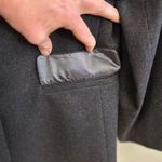 Josephine Chaus  Charcoal Grey Wool Cashmere Classic Button Blazer Size Petite 10 Photo 5