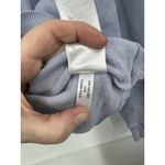 Madewell  Crew Neck‎ Raglan Sleeve Sweatshirt Women Small Blue Casual Athleisure Photo 5