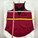 EXPRESS Women's Wine Lace Camisole Size S Photo 3