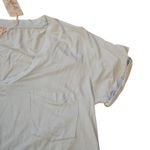 Mystree Women's V-Neck Pocket T-Shirt Short Sleeve Top - Size S Photo 1