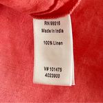 Coldwater Creek Womens Linen Button Up Top Size XL Coastal Grandmother Beach Photo 6