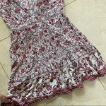 No Name Short Sleeved Floral Dress Sz XL White Photo 2