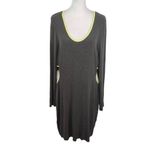 KAIA Collective Gray Ribbed Knit Bodycon Dress with Cutouts Size XXL Photo 1