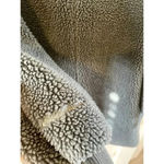 Eddie Bauer Women's Oversized Sherpa Fleece Parka Jacket COAT Dark Gray Size XL Photo 7