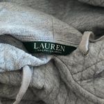 Lauren Ralph Lauren Heather Gray Quilted Hoodie Size Large Photo 2