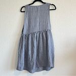 Farrow Dress Bohemian Distressed Raw Hem Prairie Whisical Dress Medium Blue Photo 1