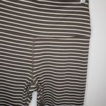 Scorpio Sol  Striped Workout Athletic Full Length High Waist Leggings Medium Photo 1