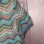 Esley  Chevron Patterned Mini Dress - Multicolor Photo 5