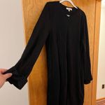 Dorothee Schumacher Classic Black Long Sleeve Lace Hem Zipper Front NWOT Size 6 Photo 1