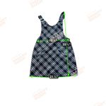 Forever 21  Women Plaid Overall Mini
Dress Multicolor L Photo 4