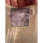 Anthropologie Vanessa Virginia Ivory Pleated Sleeveless Blouse boho peasant effo Photo 2