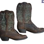 Justin Boots Justin |  Stampede Sorrel Apache Cowboy Boots Photo 1