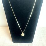 18K Gold Filled CZ Love Knot Necklace Set Photo 4