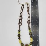 Coldwater Creek Vintage Beaded Stone Necklace Chunky Boho Fashion Accessories Photo 6