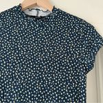 Ribbed floral print mini dress Size M Photo 1