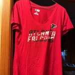 NFL NWOT-women’s  Atlanta falcons v neck t shirt size medium Photo 1