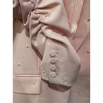 Generation Love Nadia Faux Pearl-Embellished Blazer in Magenta Size XS Photo 5