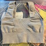 NWOT Free People Movement Good karma square neck bra xs/s Gray Size undefined Photo 3
