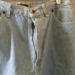 Faded Glory FINAL MARKDOWN  Blue and White Striped shorts 16 Photo 5