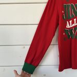 Carter’s Adult Christmas Jingle All The Way Cotton Pajama Set Unisex Lar… Red Size L Photo 4