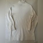 Princess Polly  “Sonelle” White Knit Sweater Dress Turtleneck Mini Photo 1