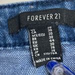 Forever 21 Women’s Jeans Blue Size 30 With Side Zippers Inseam 25” Photo 6