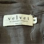 Velvet Graham & Spencer Womens Size M Gray Long Sleeve Cotton Jersey Shirt Dress Size M Photo 5