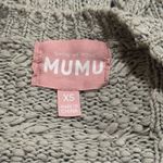 Show Me Your Mumu  Sage Cable Knit Conrad Cardigan Coastal Bohemian Cozy XS Photo 5