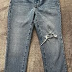 Madewell Maxwell Ripped Vintage Crop Jeans Size 25P Photo 0