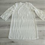 Forever 21 Bathing Suit Cover Up Off White S/M NWOT Photo 4