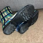 Sperry  green, yellow and blue plaid Rain Boots, size 7 Photo 4