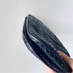 Rafe leather croc embossed clutch Black Photo 7
