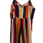 Andree by Unit Women's Striped Sleeveless Jumpsuit Medium Multicolor Photo 9