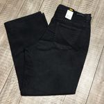Lee  Jeans Womens 16 SHORT Black Relaxed Fit Straight Leg High Rise Denim NWT Photo 0
