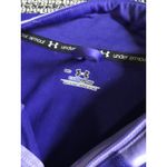 Under Armour Cold Gear Jacket Medium Purple Quarter-Zip Photo 2