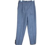 Kathie Lee Women's Vintage 90's Gray with White line Slacks Business Pants Sz 10 Photo 1