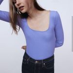 ZARA  Ribbed Square Neck Bodysuit  Photo 2