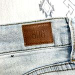 BDG Kick Flare High Rise Cropped Jeans in Light Distressed Wash Size 29 Photo 12