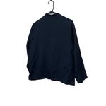 White Stag Vintage Black Embroidered Floral Pattern Blazer Jacket Large Photo 7