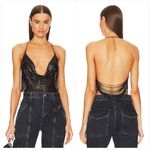 Camila Coelho Charity Top in Black Photo 1