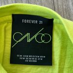 Forever 21 Womens  Neon Green CNCO Cropped Long Sleeve Tshirt - M Photo 6