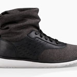 UGG ‎ AUSTRALIA 1017012 Islay Knit & Leather Gray Sneaker Boot Womens Size… Photo 0