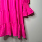 Tuckernuck/Pomander Place Electric Pink Crepe Kenzo Dress Size XS Photo 4