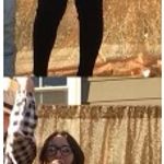 Spirit Halloween Black Corset Lace Photo 4