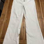Zenana Outfitters white high rise cropped pants sz 28 Photo 0