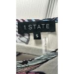 1. State NWT  Blue Crush Floral Print Open Flutter Sleeve Top Size Small Photo 6